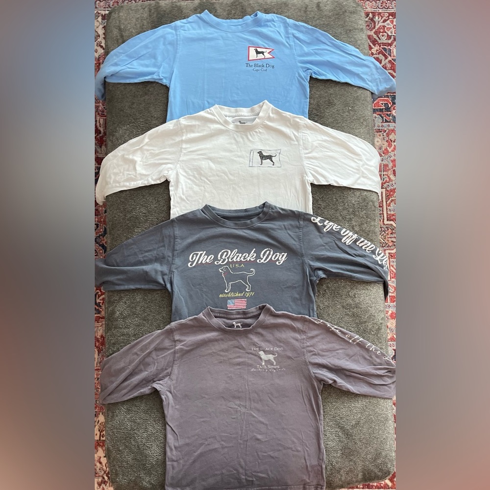 The Black Dog long sleeve shirts